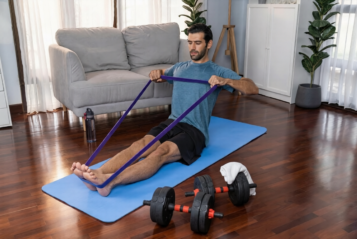Resistance Bands Build Strength Anywhere Easily